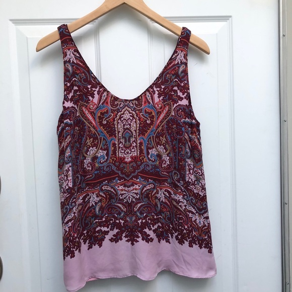 J. Crew silk paisley tank - Picture 3 of 7